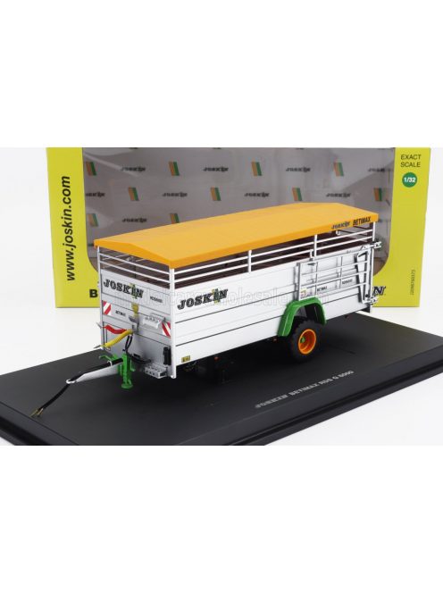 Universal Hobbies - JOSKIN BETIMAX RDS7500 TRAILER LIVESTOCK TRANSPORTER - CARRELLO TRASPORTO ANIMALI SILVER