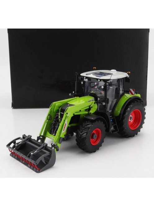 Universal Hobbies - CLAAS ARION 510 + FU20 TRACTOR WITH FRONT SCRAPER 2020 LIGHT GREEN