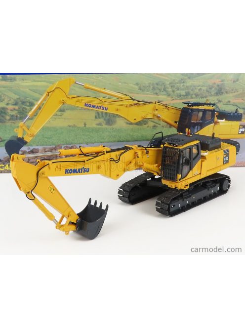 Universal Hobbies - Komatsu Pc450Lc Escavatore Cingolato - Tractor Excavator Yellow Black