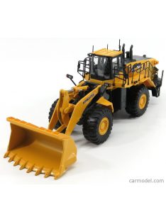   Universal Hobbies - Komatsu Wa600 Ruspa Gommata - Scraper Tractor Yellow Black