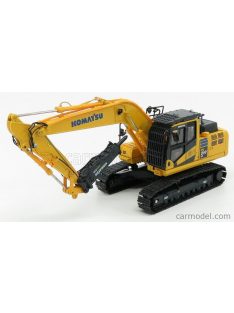   Universal Hobbies - Komatsu Pc210Lc Hybrid Escavatore Cingolato Martello Pneumatico - Jackhammer Tractor Excavator Yellow Black