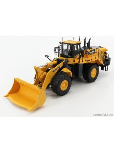   Universal Hobbies - Komatsu Wa600 Ruspa Gommata - Scraper Tractor Yellow Black