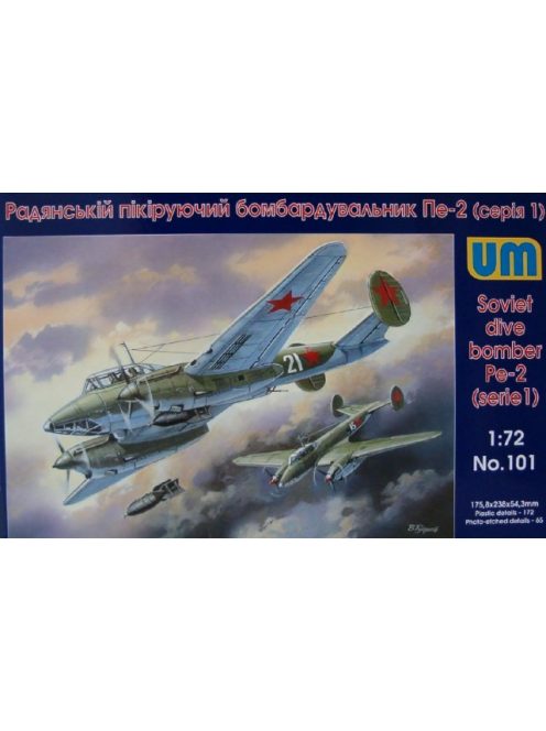 Unimodels - Dive Bomber Pe-2 (early series)