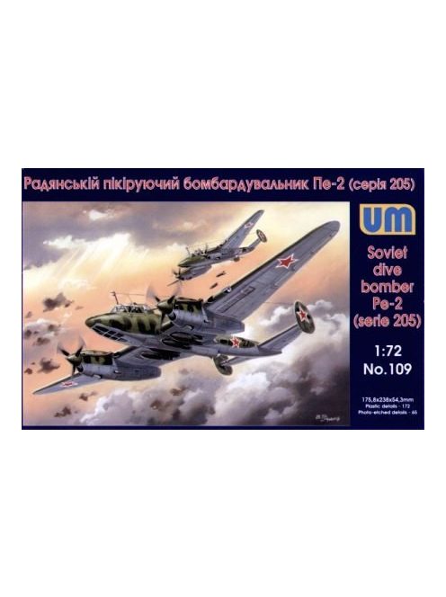 Unimodels - Dive Bomber Pe-2 (205 series)