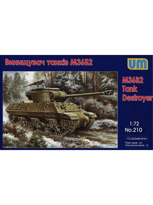 Unimodels - M36B2 Tank destroyer