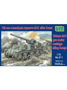 Unimodels - M12 U.S. 155mm self-propelled gun