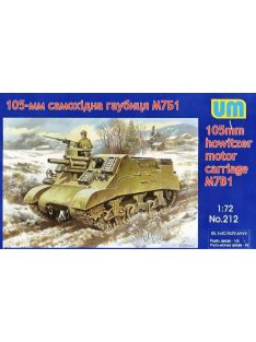 Unimodels - M7B1 105mm hotwizer motor carriage