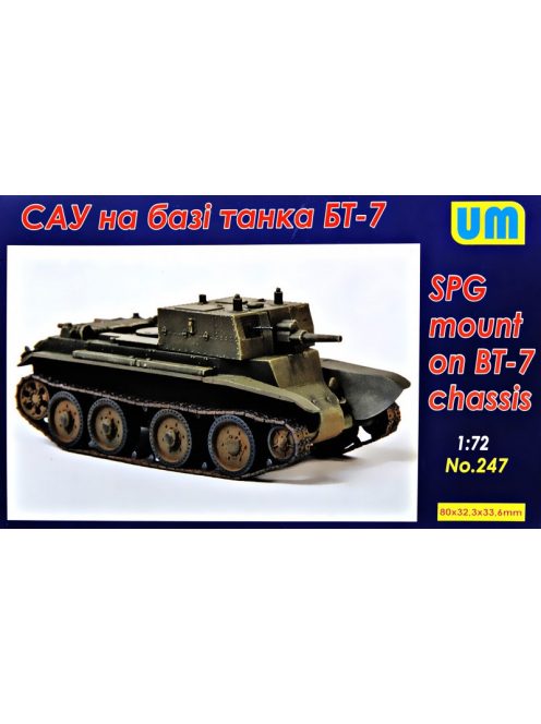 Unimodell - Spg Based On The Bt-7 Chassis