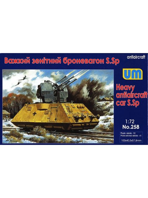 Unimodels - Heavy antiaircraft car S.Sp