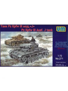 Unimodels - Pz.Kpfw III Ausf.J.German tank