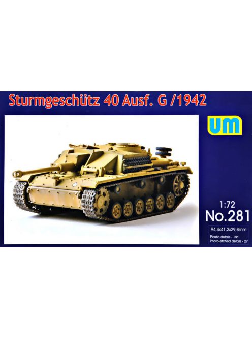 Unimodell - Sturmgeschutz 40 Ausf.G, early