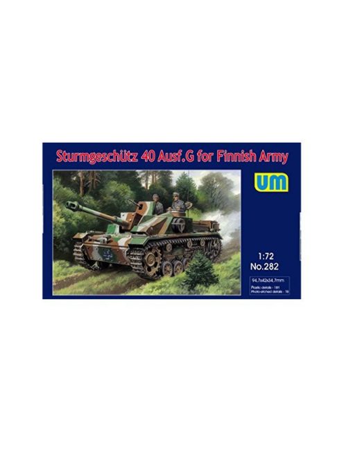 Unimodell - Sturmgeschutz 40 Ausf.G for Finnish Army