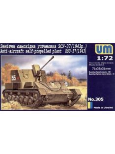 Unimodels - Anti-Aircraft self-Propelled plant ZSU-37 (1943)