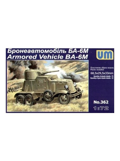 Unimodels - BA-6M Armored Vehicle