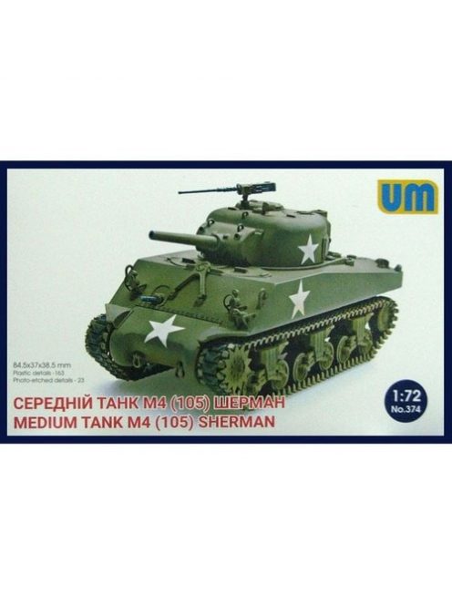 Unimodels - M4(105) medium tank