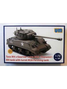 Unimodell - M4 Tank with turret M26 Pershing Tank