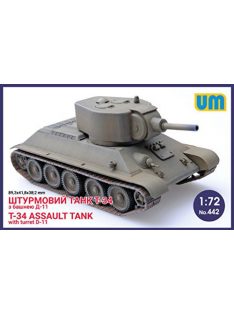 Unimodell - T-34 Assault tank with turret D-11