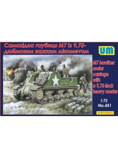   Unimodels - M7 howitzer motor carriage with a 9,75-inch heavy mortar