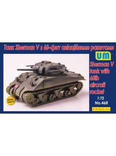 Unimodell - Sherman V Tank with 60lb aircraft rocket