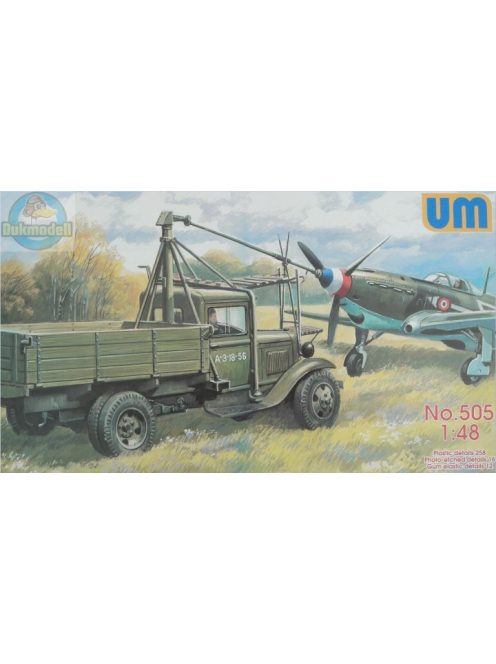 Unimodels - Airfield starter AS-1with Soviet fighter