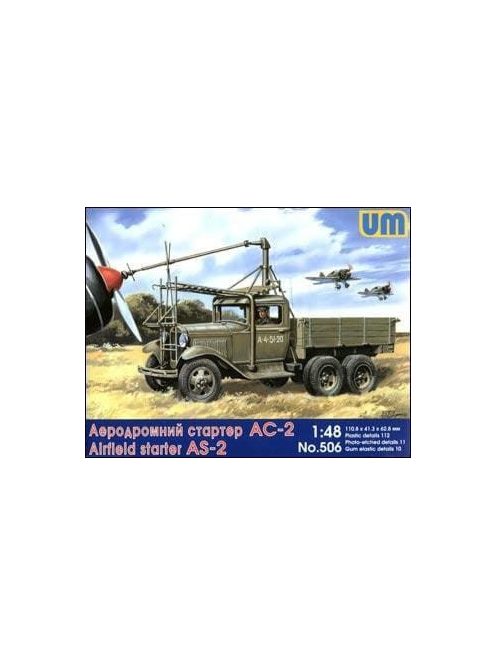 Unimodels - Airfield starter AS-2 on GAZ-AAA