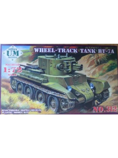 Unimodels - Wheel-Track tank BT-7A