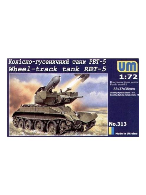 Unimodels - Wheel-track Tank RBT-5