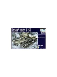 Unimodels - Light tank T-26