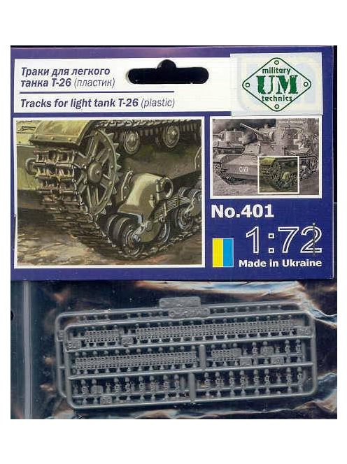 Unimodell - Ketten for Light Tank T-26