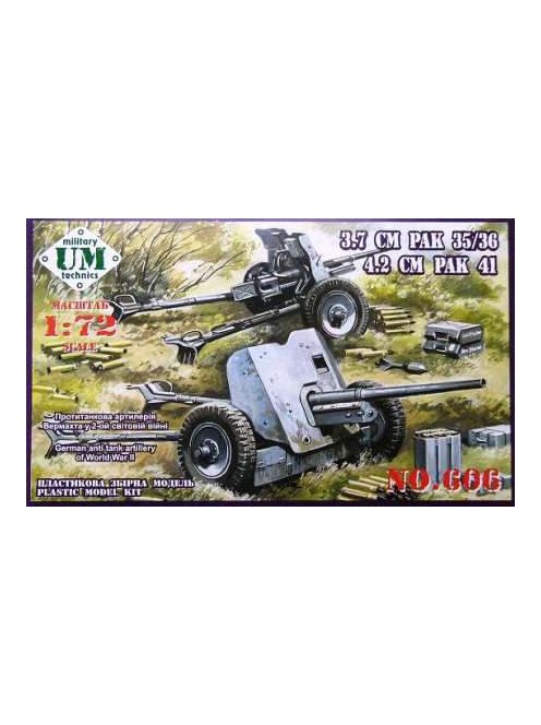 Unimodels - German Antitank guns 3.7cm PAK 35/36 and 4.2cm PAK 41