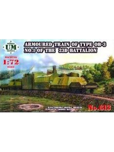 Unimodels - Armored train of type OB-3 No.1 of 23D