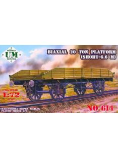 Unimodels - Biaxial 20 ton plattform