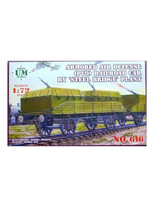 Unimodels - Armored air defense railroad car