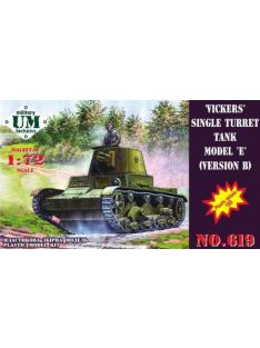 Unimodels - Vickers single turret tank modelE, ver.B