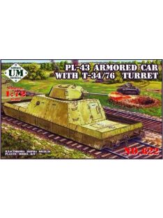 Unimodels - Pl-43 armored car with T-34/76 turret