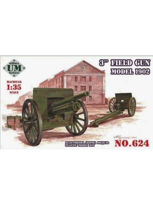 Unimodels - 3inch field gun, model 1902