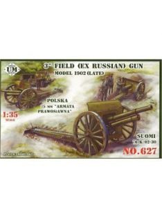 Unimodels - 3inch (ex Russian) field gun, 1902(late)