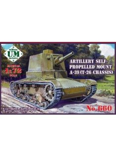 Unimodels - A-39 (T-26 chassis) Soviet self-propelle