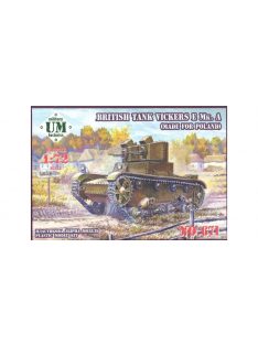   Unimodell - Vickers E Mk.A British Tank(Made F.Polan Rubber Tracks