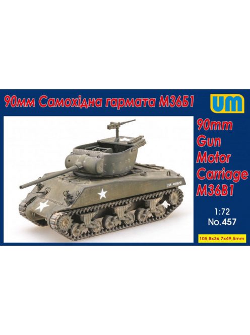 Unimodels - M36B1 90mm gun motor carriage