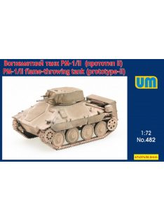 Unimodell - PM-1/II flame-throwing tank on Hetzer chassis