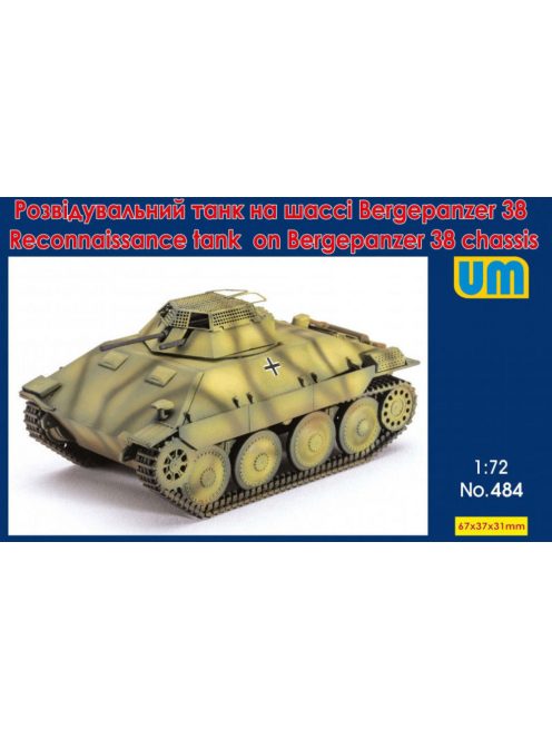 Unimodels - Reconnaissance tank on Bergepanzer 38 chassis