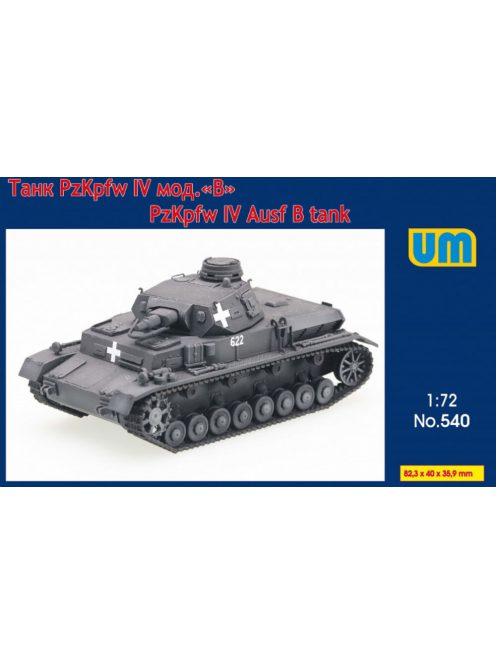 Unimodell - Pz.Kpfw IV Ausf B tank