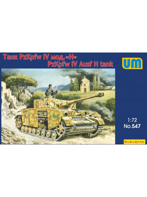 Unimodels - Panzer IV Ausf H tank