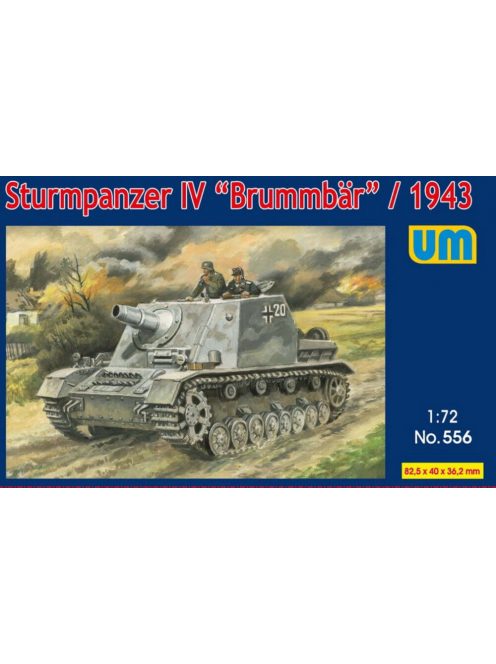 Unimodell - Sturmpanzer IV Brummbar, 1943