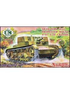   Unimodels - AT-1 Soviet artillery self-propelled gun, rubber tracks