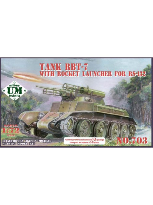 Unimodels - RBT-7 tank with rocket launcher for RS-132