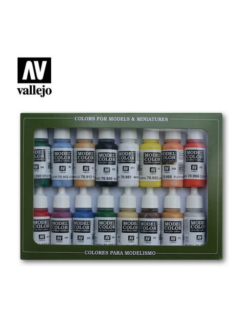 Vallejo - Model Color - Basic Colors Usa Paint set