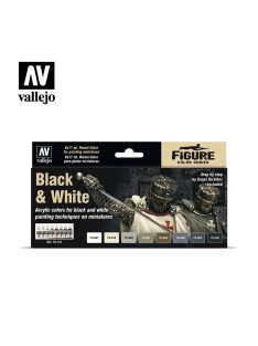   Vallejo - Model Color - Black & White by Angel Giraldez Paint set