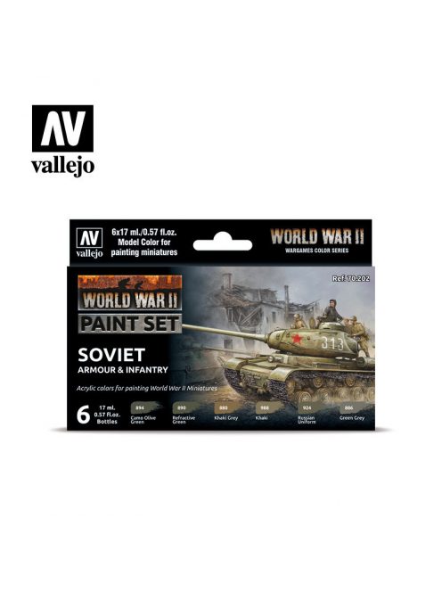 Vallejo - Model Color - Soviet WWII Paint set